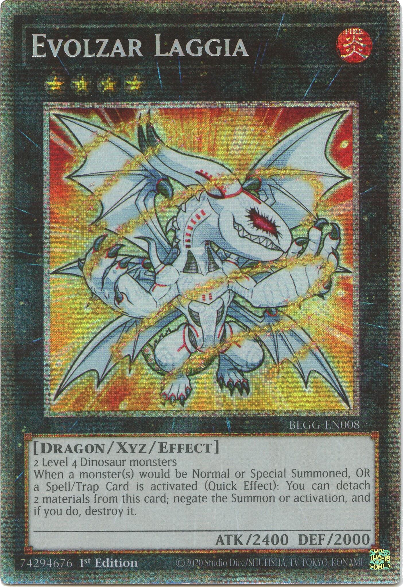 Evolzar Laggia (Starlight Rare) [BLGG-EN008] Starlight Rare | Black Swamp Games