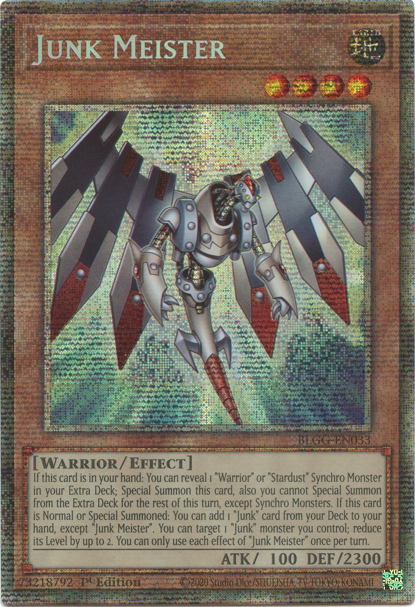 Junk Meister (Starlight Rare) [BLGG-EN033] Starlight Rare | Black Swamp Games