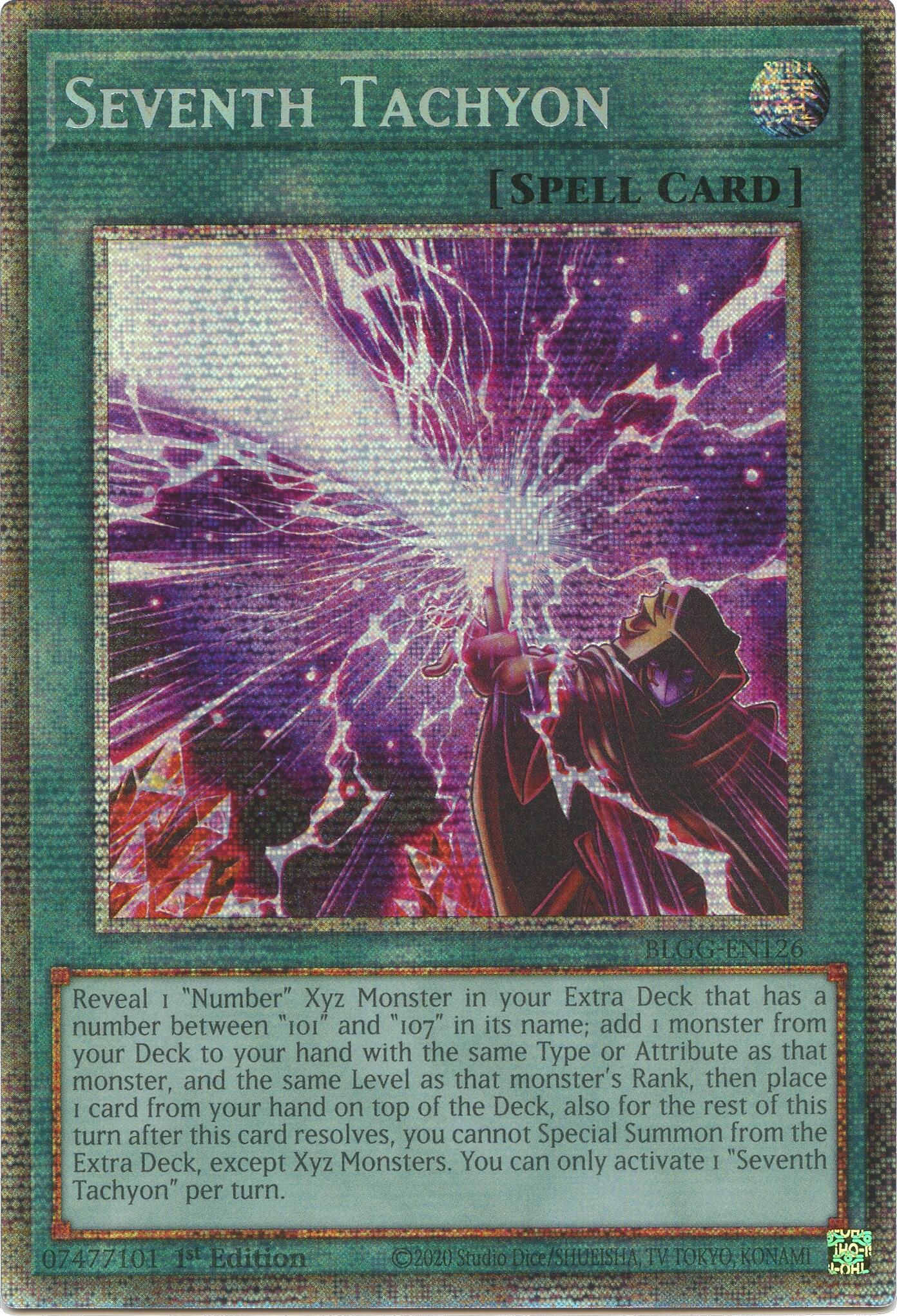 Seventh Tachyon (Starlight Rare) [BLGG-EN126] Starlight Rare | Black Swamp Games