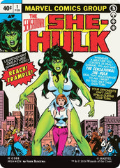 Jennifer Walters // The Sensational She-Hulk (Borderless) (0388) [Marvel Super Heroes] | Black Swamp Games