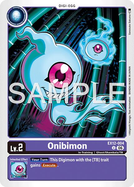 Onibimon [EX12-004] [Digital World Shambala] | Black Swamp Games