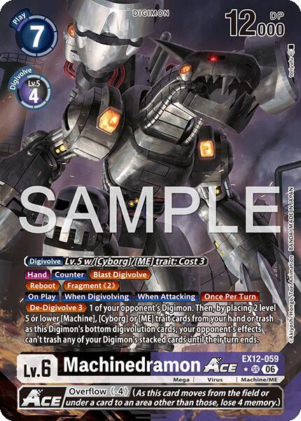 Machinedramon ACE [EX12-059] (Alternate Art) [Digital World Shambala] | Black Swamp Games