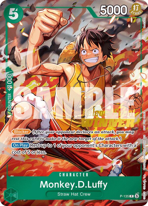 Monkey.D.Luffy (OP16 Release Event Winner) [One Piece Promotion Cards] | Black Swamp Games