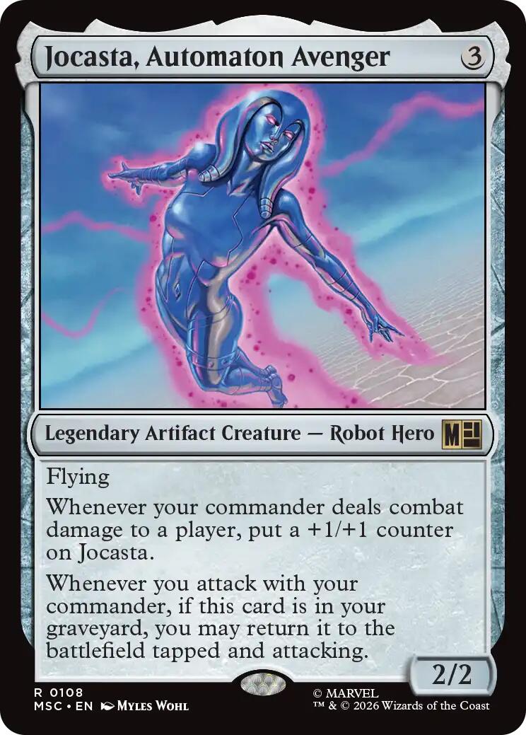Jocasta, Automaton Avenger (Surge Foil) [Marvel Super Heroes Commander] | Black Swamp Games