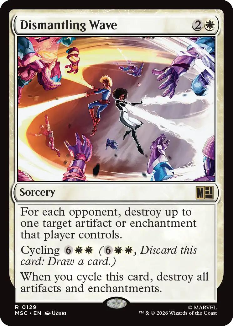 Dismantling Wave (Surge Foil) [Marvel Super Heroes Commander] | Black Swamp Games