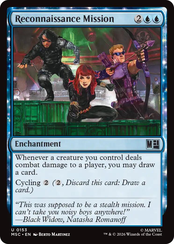 Reconnaissance Mission (Surge Foil) [Marvel Super Heroes Commander] | Black Swamp Games