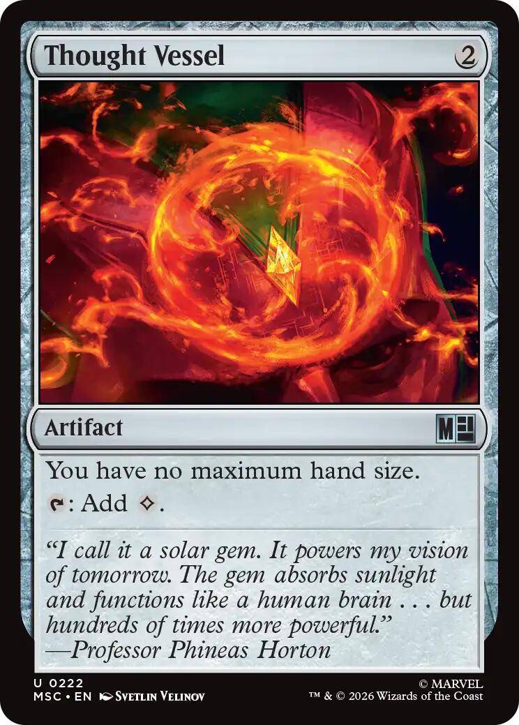 Thought Vessel (Surge Foil) [Marvel Super Heroes Commander] | Black Swamp Games