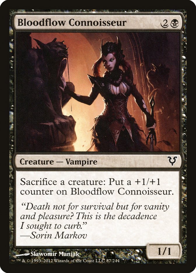 Bloodflow Connoisseur [Avacyn Restored] | Black Swamp Games
