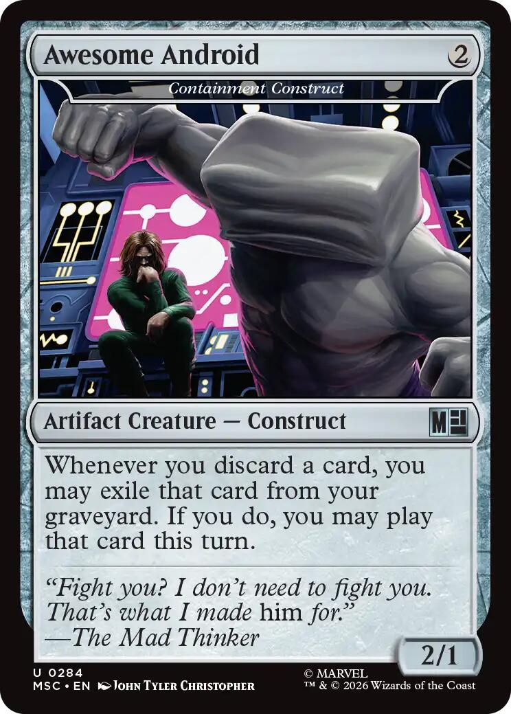 Awesome Android - Containment Construct [Marvel Super Heroes Commander] | Black Swamp Games