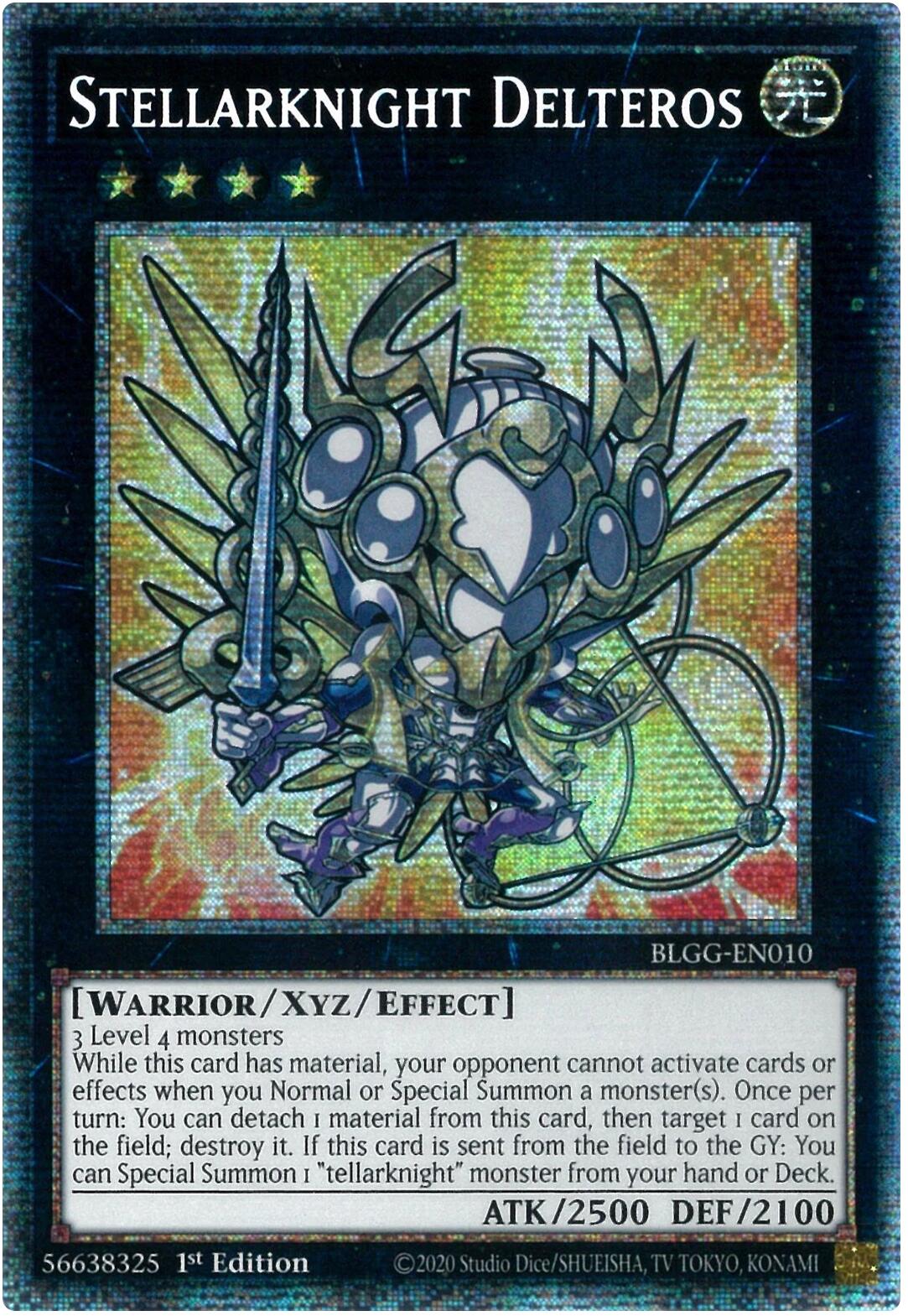 Stellarknight Delteros (Starlight Rare) [BLGG-EN010] Starlight Rare | Black Swamp Games