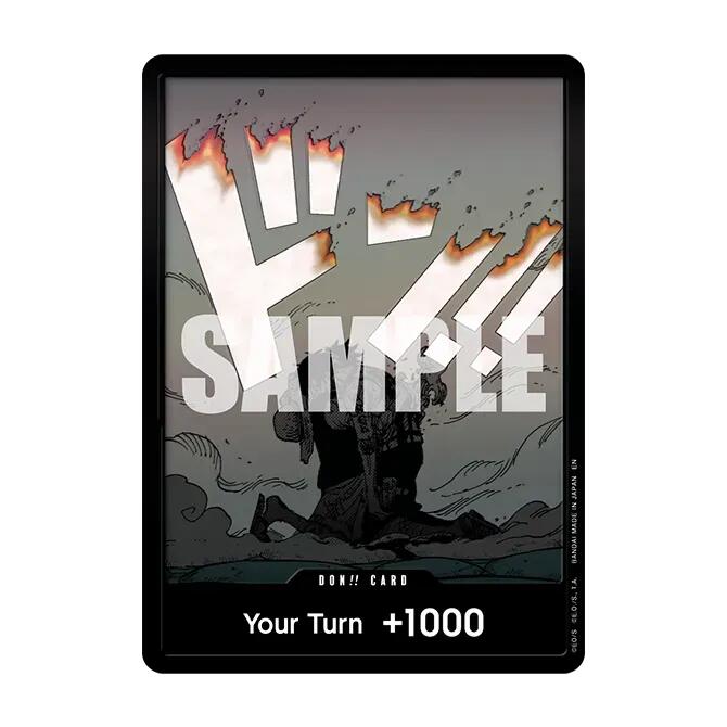 DON!! Card (Double Pack Set Vol. 11) (Luffy and Ace) [The Time of Battle] | Black Swamp Games