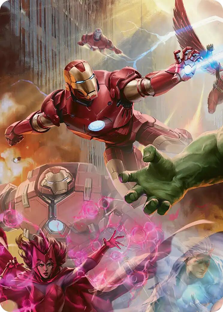 Iron Man, Futurist Paragon Art Card [Marvel Super Heroes Art Series] | Black Swamp Games