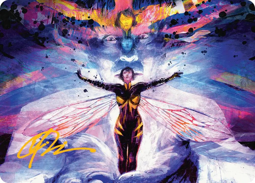 Pym Particles Art Card (Gold-Stamped Signature) [Marvel Super Heroes Art Series] | Black Swamp Games