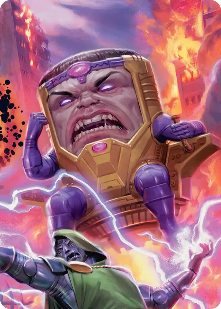 M.O.D.O.K., Evil Intellect Art Card [Marvel Super Heroes Art Series] | Black Swamp Games