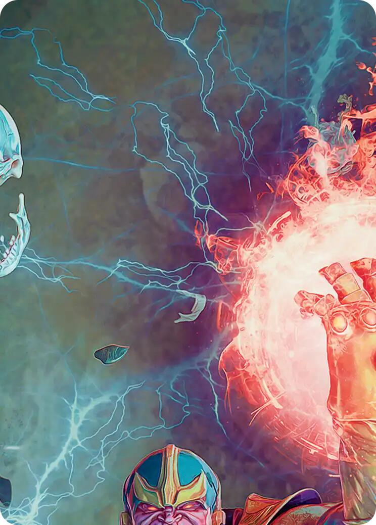 Thanos, the Mad Titan Art Card (2/9) [Marvel Super Heroes Art Series] | Black Swamp Games