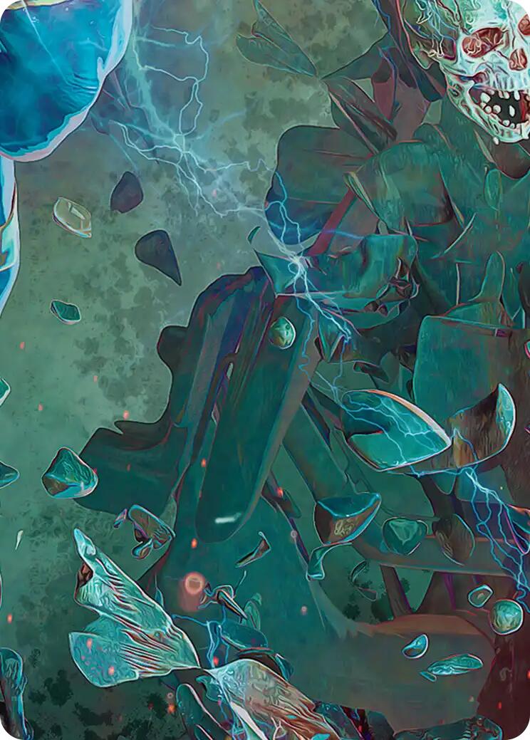 Thanos, the Mad Titan Art Card (6/9) [Marvel Super Heroes Art Series] | Black Swamp Games