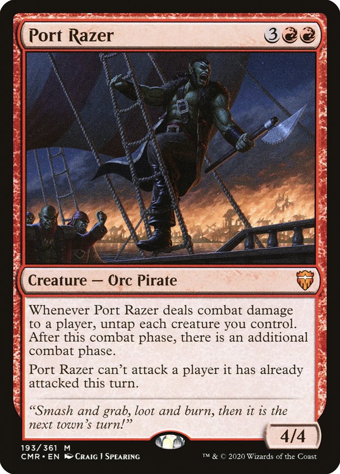 Port Razer [Commander Legends] | Black Swamp Games