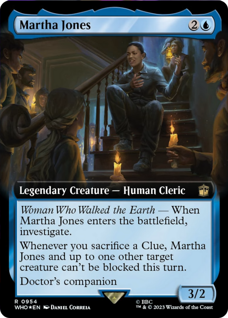 Martha Jones (Extended Art) (Surge Foil) [Doctor Who] | Black Swamp Games