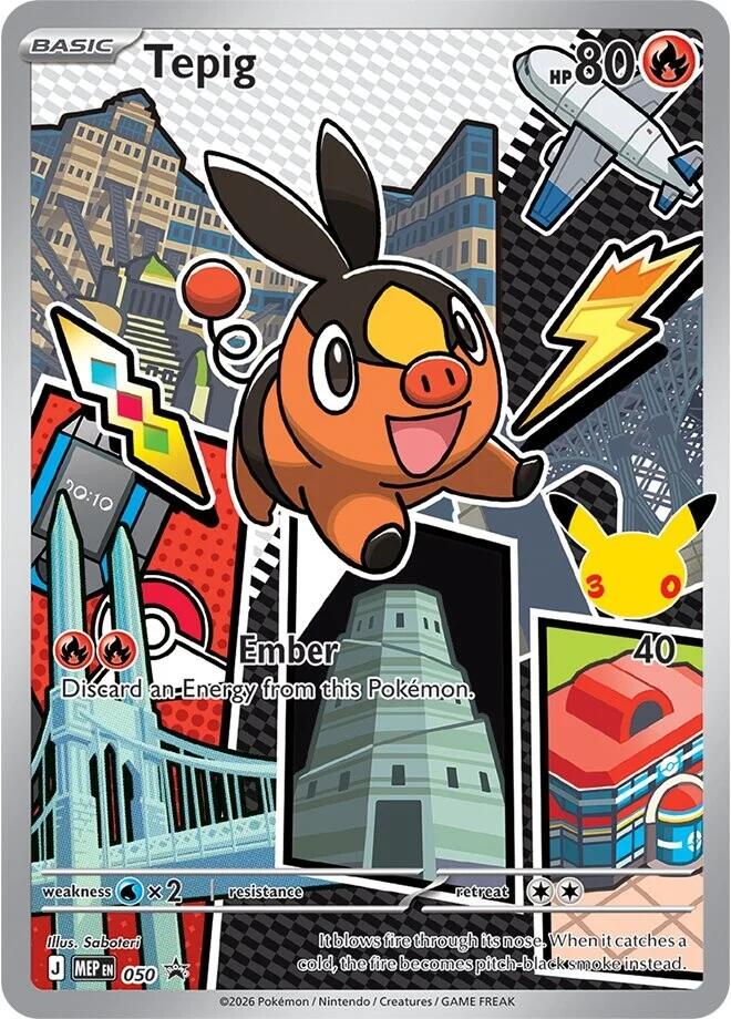 Tepig (050) [Mega Evolution Promo] | Black Swamp Games