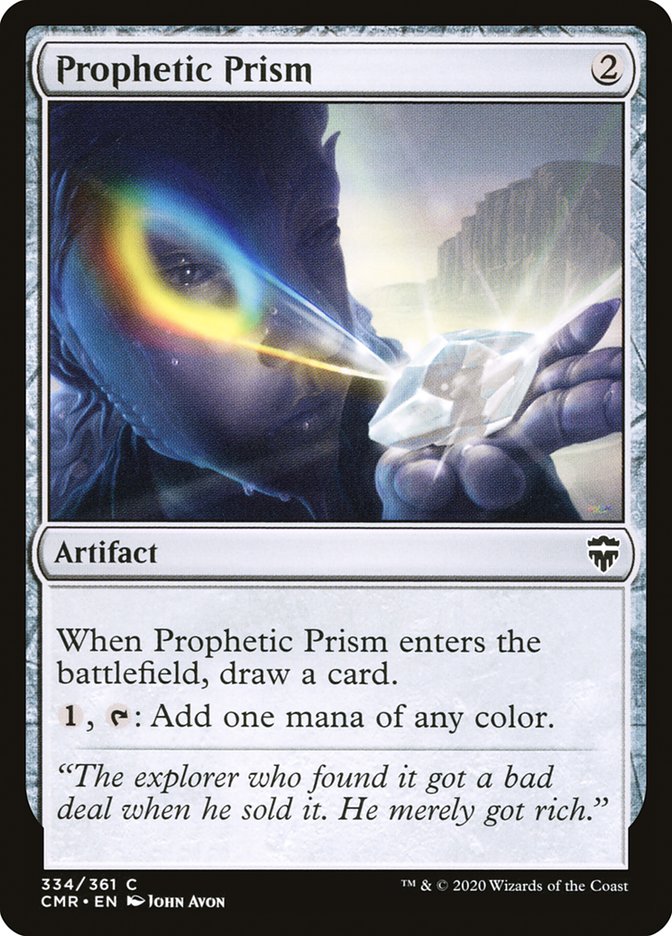 Prophetic Prism [Commander Legends] | Black Swamp Games
