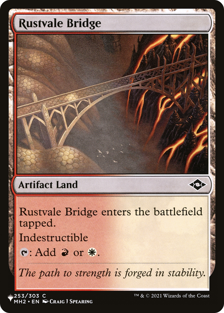 Rustvale Bridge [The List] | Black Swamp Games