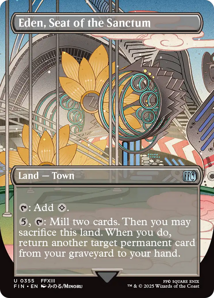 Eden, Seat of the Sanctum (Borderless) [FINAL FANTASY] | Black Swamp Games