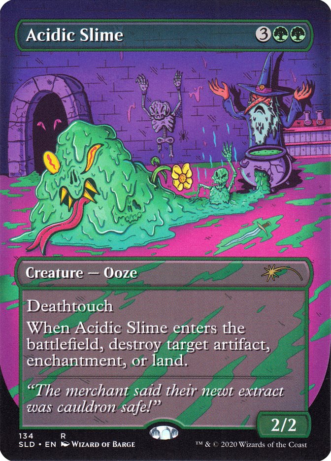 Acidic Slime [Secret Lair Drop Series] | Black Swamp Games