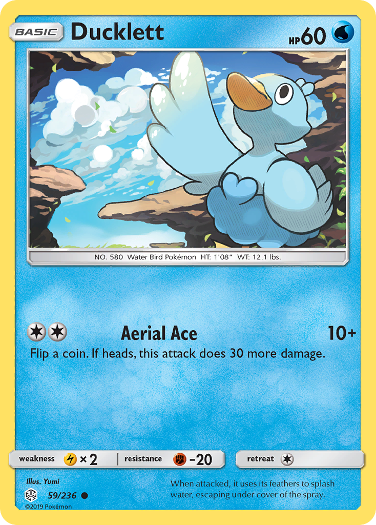 Ducklett (59/236) [Sun & Moon: Cosmic Eclipse] | Black Swamp Games
