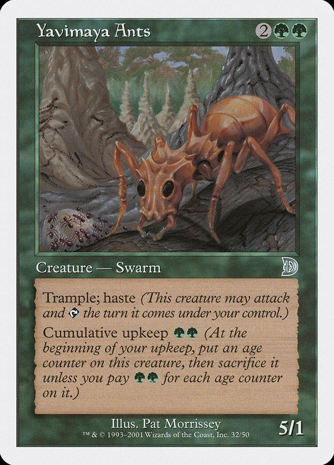 Yavimaya Ants [Deckmasters] | Black Swamp Games