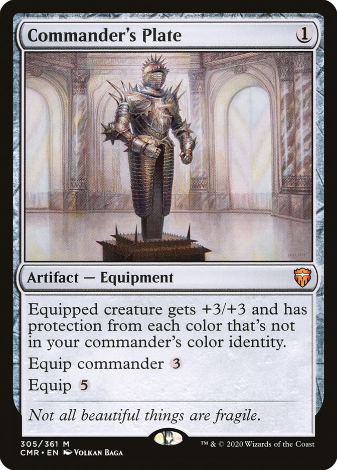 Commander's Plate [Commander Legends] | Black Swamp Games