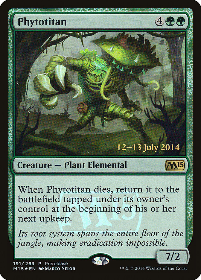 Phytotitan [Magic 2015 Prerelease Promos] | Black Swamp Games