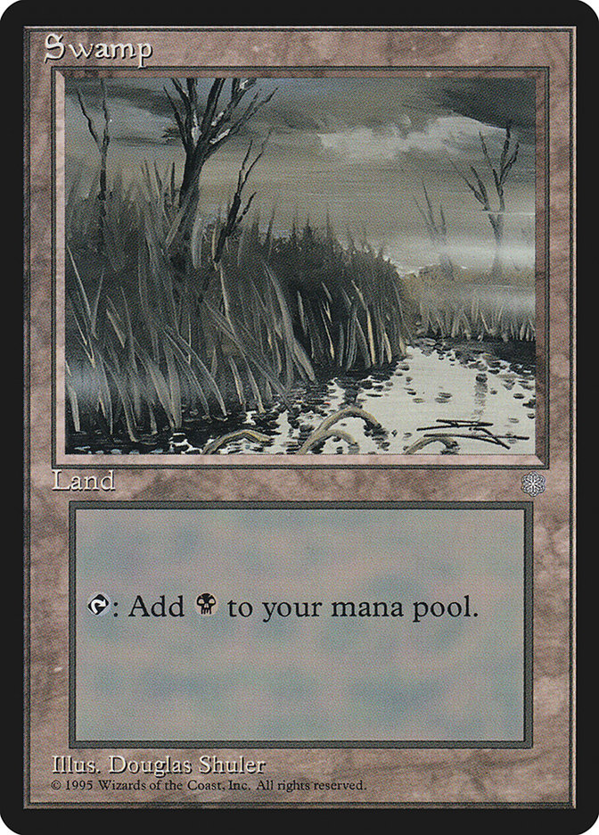 Swamp (Tall Grass / No Moss on Trees) [Ice Age] | Black Swamp Games