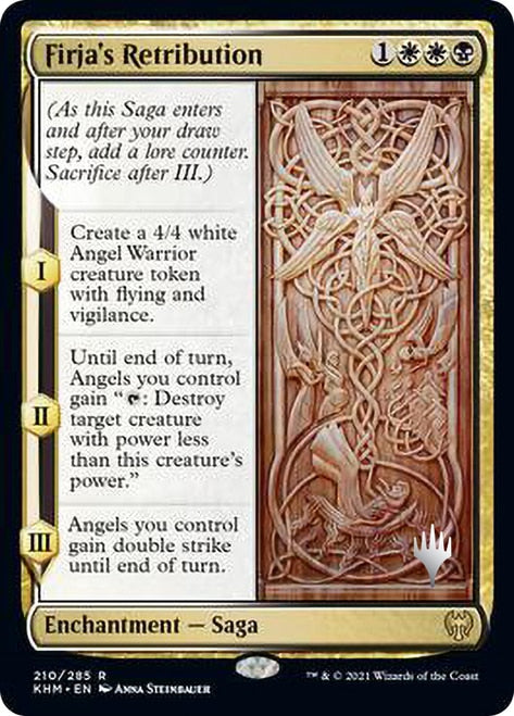 Firja's Retribution (Promo Pack) [Kaldheim Promos] | Black Swamp Games