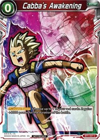 Cabba's Awakening (Event Pack 05) (BT1-027) [Promotion Cards] | Black Swamp Games