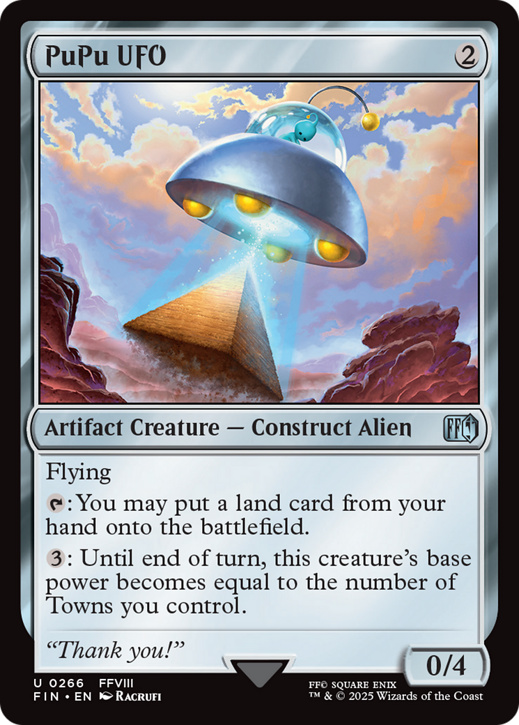 PuPu UFO [FINAL FANTASY] | Black Swamp Games
