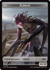 Eldrazi // Citizen Double-Sided Token [Tarkir: Dragonstorm Commander Tokens] | Black Swamp Games