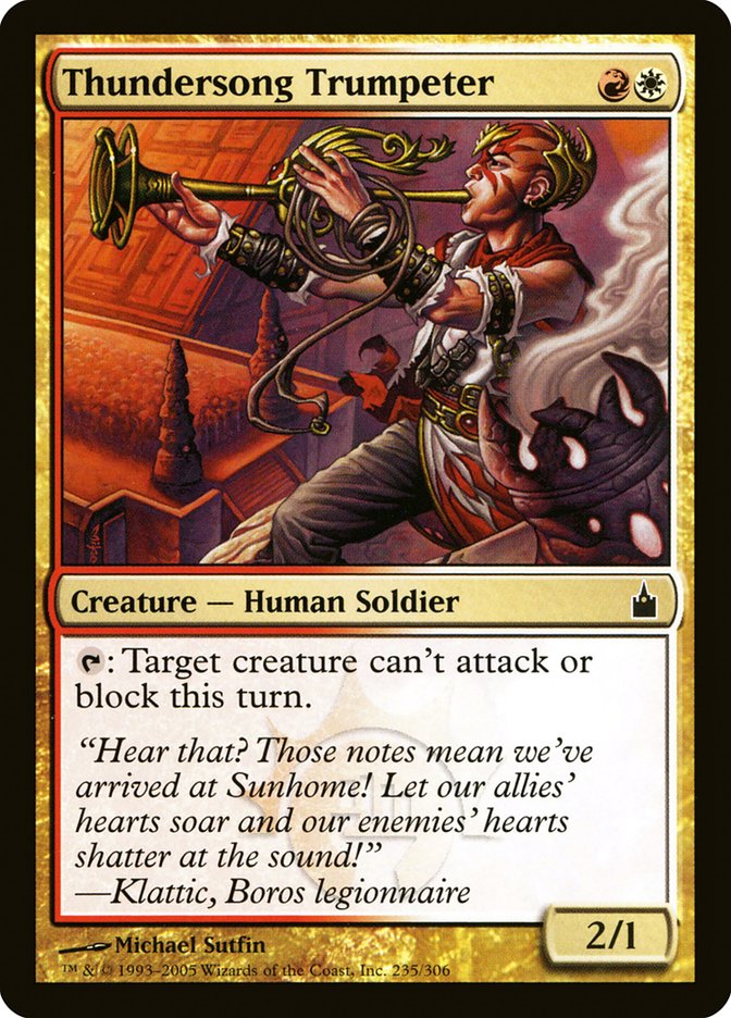 Thundersong Trumpeter [Ravnica: City of Guilds] | Black Swamp Games