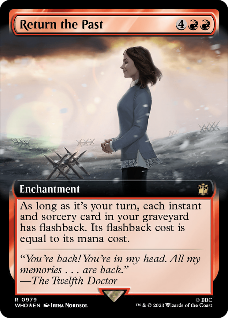 Return the Past (Extended Art) (Surge Foil) [Doctor Who] | Black Swamp Games