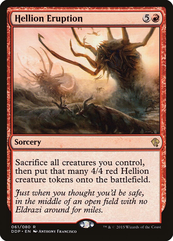 Hellion Eruption [Duel Decks: Zendikar vs. Eldrazi] | Black Swamp Games