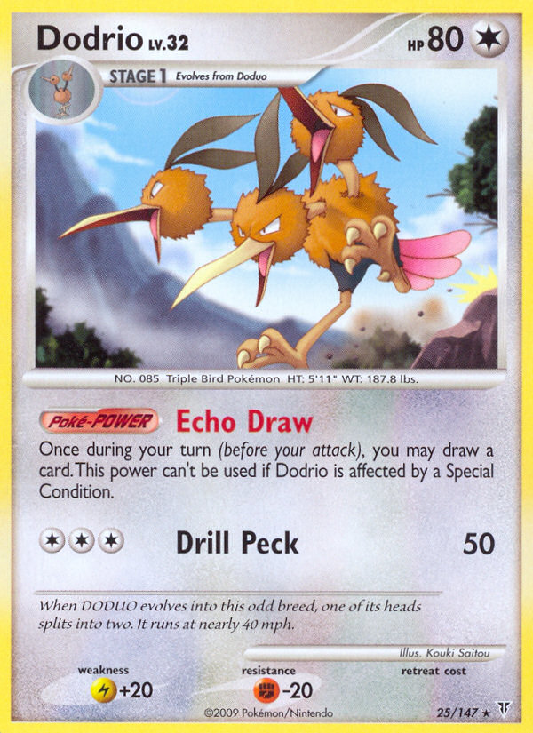 Dodrio (25/147) [Platinum: Supreme Victors] | Black Swamp Games