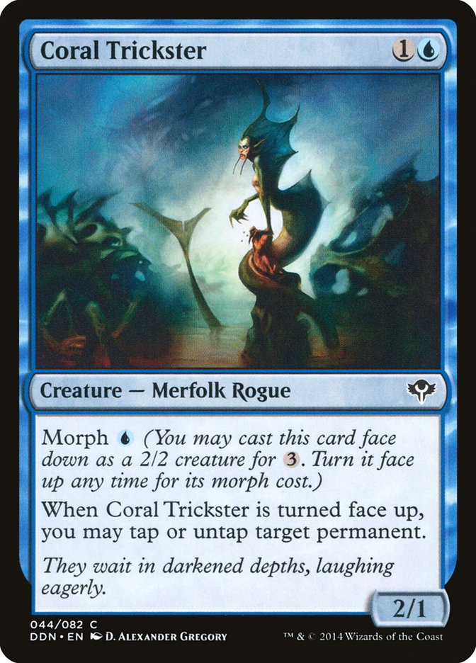 Coral Trickster [Duel Decks: Speed vs. Cunning] | Black Swamp Games