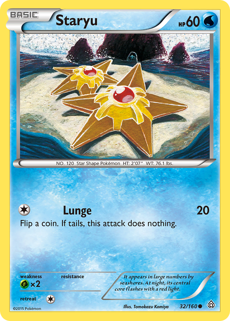 Staryu (32/160) [XY: Primal Clash] | Black Swamp Games