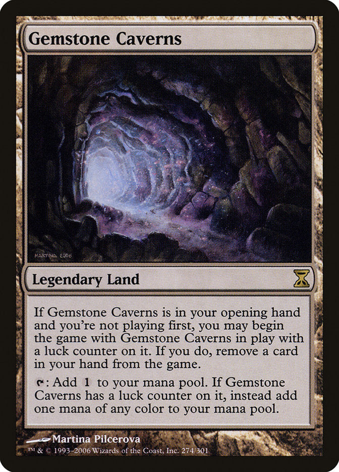 Gemstone Caverns [Time Spiral] | Black Swamp Games