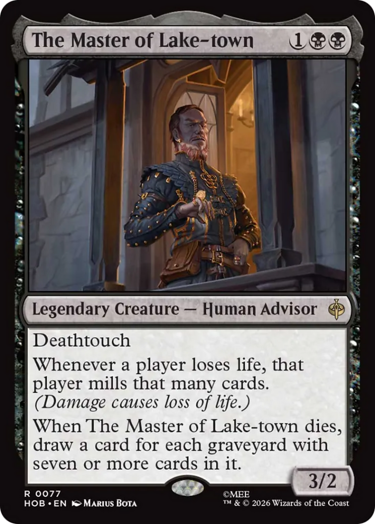 The Master of Lake-town [The Hobbit] | Black Swamp Games