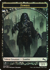 Zombie // Zombie Double-Sided Token [Unstable Tokens] | Black Swamp Games