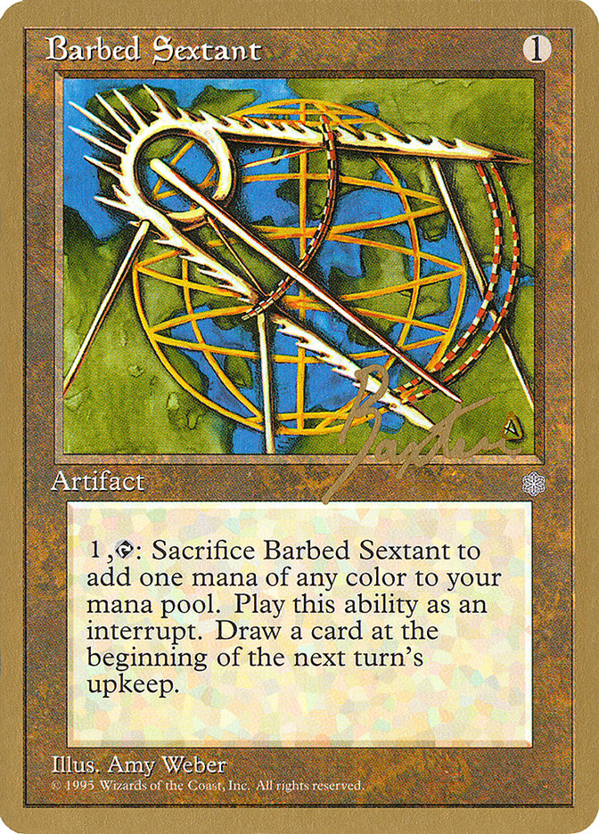 Barbed Sextant (George Baxter) [Pro Tour Collector Set] | Black Swamp Games