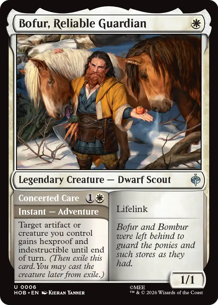 Bofur, Reliable Guardian [The Hobbit] | Black Swamp Games