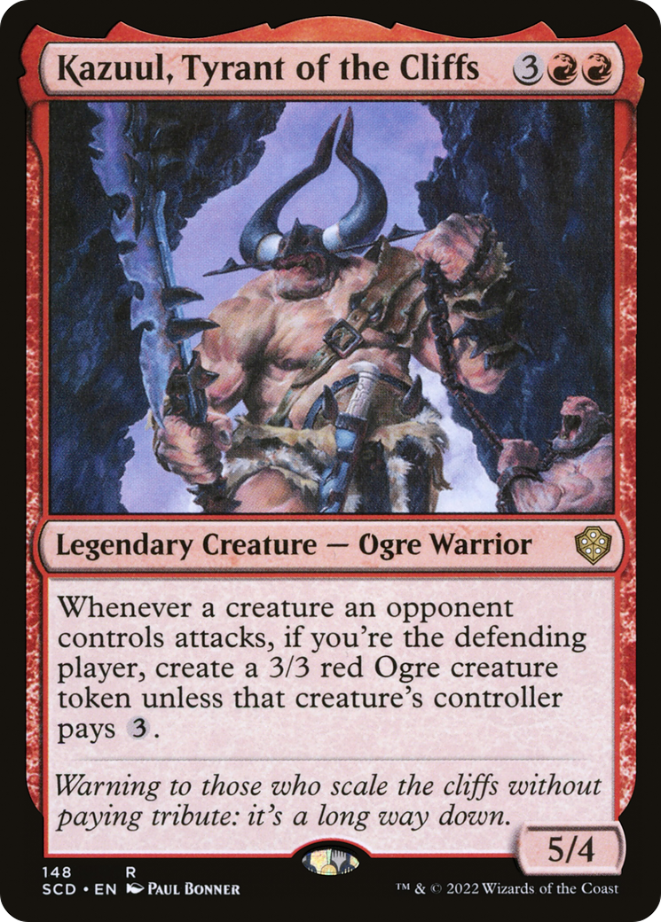 Kazuul, Tyrant of the Cliffs [Starter Commander Decks] | Black Swamp Games