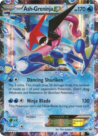 Ash-Greninja EX (XY133) (Jumbo Card) [XY: Black Star Promos] | Black Swamp Games