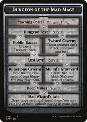 Dungeon of the Mad Mage // Tomb of Annihilation Double-Sided Token [Dungeons & Dragons: Adventures in the Forgotten Realms Tokens] | Black Swamp Games